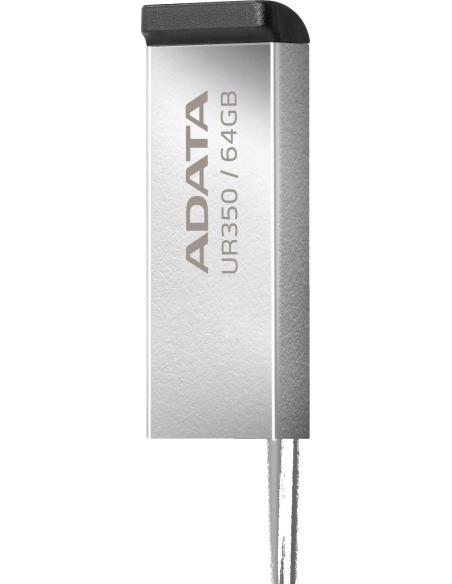 Adata Pendrive UR350 64GB USB3.2 Gen1 Metal czarny