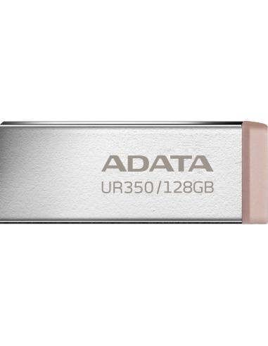 Adata Pendrive UR350 128GB USB3.2 Gen1 Metal brązowy