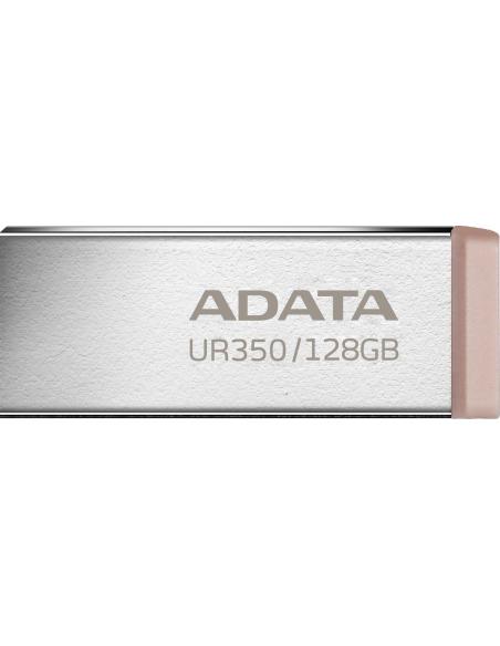 Adata Pendrive UR350 128GB USB3.2 Gen1 Metal brązowy