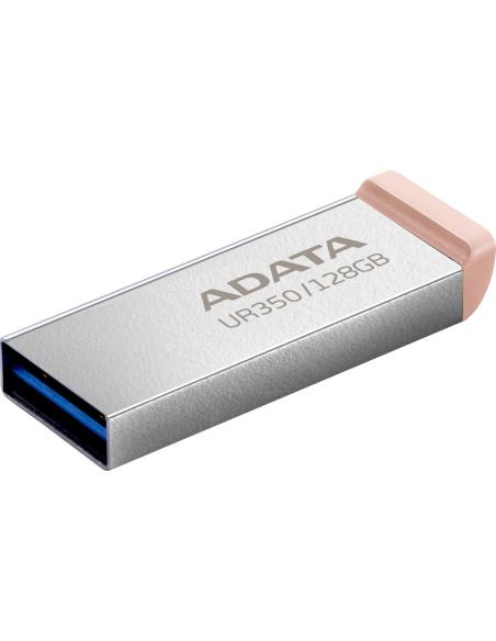 Adata Pendrive UR350 128GB USB3.2 Gen1 Metal brązowy