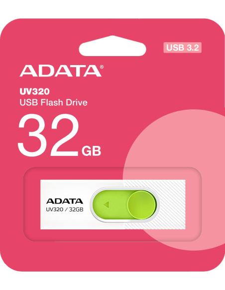 Adata Pendrive UV320 32GB USB 3.2 Gen1 Biały