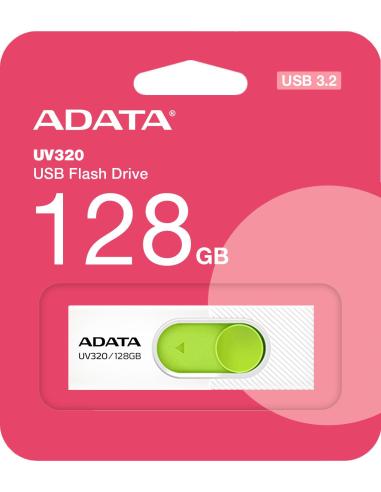 Adata Pendrive UV320 128GB USB 3.2 Gen1 Biały