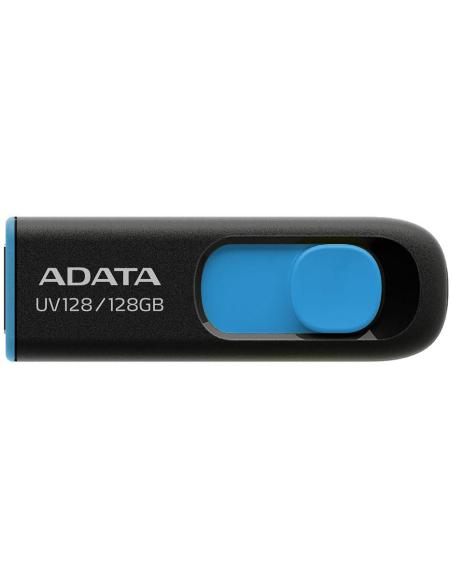 Adata Pendrive UV128 128GB USB 3.2 Gen1 czarno - niebieski