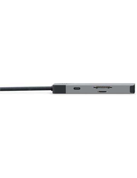 Hub USB 7w1 Green Cell Connect 3x USB-A 3.1 HDMI 4K 60Hz 1x USB-C PD 85W