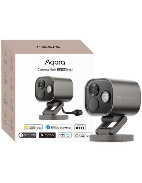 Aqara Camera Hub G5 Pro PoE Szara | Kamera IP | 1520p, Zigbee, CH-C03D