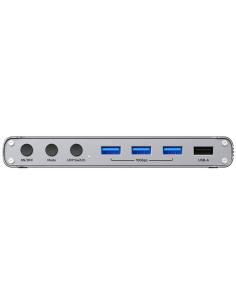 Przełącznik KVM Unitek USB-C 10Gbps z HDMI i transferem plików między systemami 2