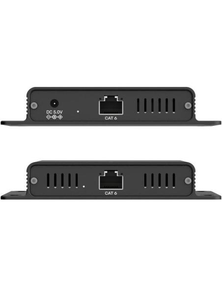 Unitek Przedłużacz USB-C na 4× USB-A przez Ethernet, zasięg do 150 m 480Mbps