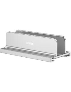 Unitek Stojak na laptopa, pionowy, aluminium