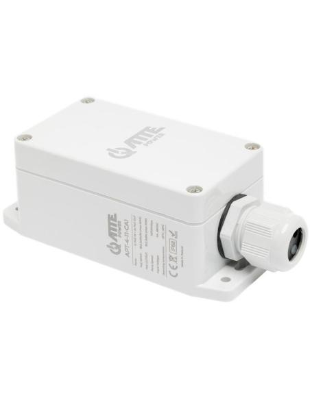 Switch PoE 4 portowy ATTE APT-4-11-CA1 + Extender w obudowie zewnętrznej IP68