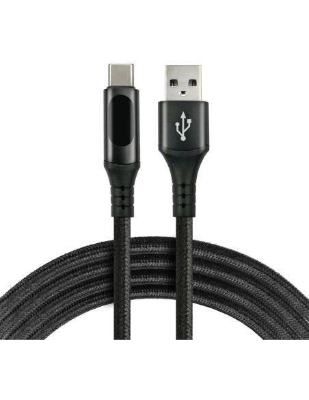 KABEL USB-A / USB-C LCD everActive CBB-1CBL 100cm 3A