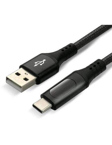KABEL USB-A / USB-C LCD everActive CBB-2CBL 200cm 3A