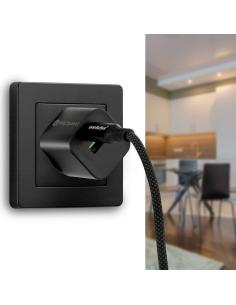 KABEL USB-C / USB-C LCD everActive CBB-1PD5L 100cm 20V 5A 100W 2