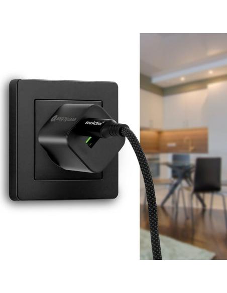 KABEL USB-C / USB-C LCD everActive CBB-1PD5L 100cm 20V 5A 100W