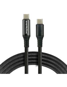 KABEL USB-C / USB-C LCD everActive CBB-2PD5L 200cm 20V 5A 100W 2