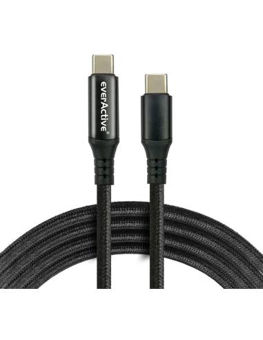 KABEL USB-C / USB-C LCD everActive CBB-2PD5L 200cm 20V 5A 100W