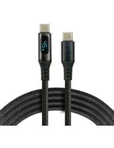 KABEL USB-C / USB-C LCD everActive CBB-3PDL 300cm 20V 2,25A 45W