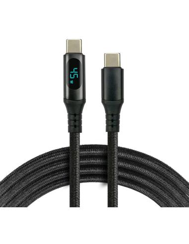 KABEL USB-C / USB-C LCD everActive CBB-3PDL 300cm 20V 2,25A 45W