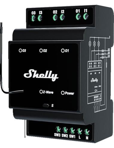 Shelly Wave PRO 3 EU LR
