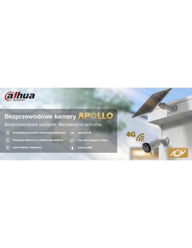 Zestaw Dahua Kamera 4G Panel KIT/BF4CA-4G-0210B-XL/M0508
