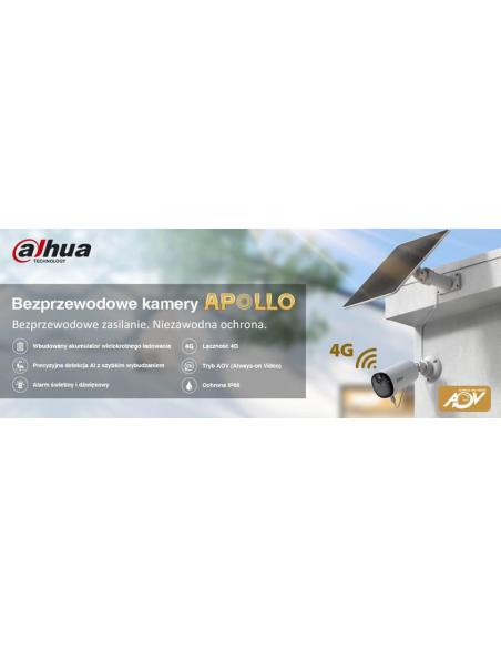 Zestaw Dahua Kamera 4G Panel KIT/BF4CA-4G-0210B-XL/M0508