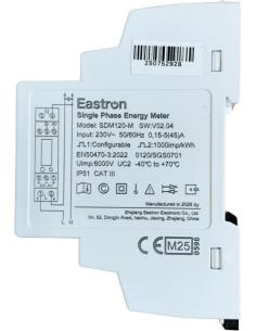 Licznik energii jednofazowy z Modbus dwukierunkowy VCX SDM120M (MID) 2