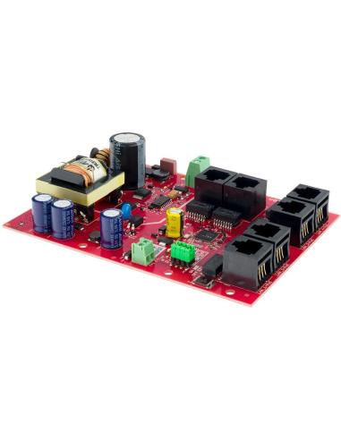 Switch PoE 6 portowy ze zintegrowanym zasilaczem ATTE IPB-5-10A-OF