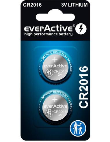 Bateria CR2016 everActive (blister 2 szt.)