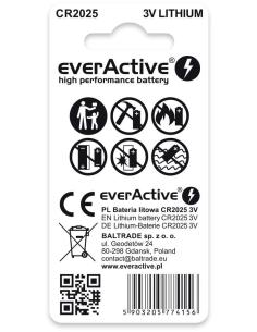 Bateria CR2025 everActive (blister 2 szt.) 2