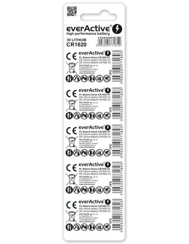 Bateria CR1620 everActive (blister 5 szt.)