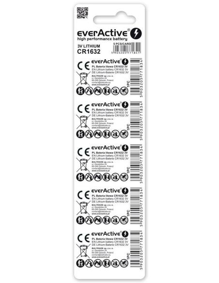 Bateria CR1632 everActive (blister 5 szt.)