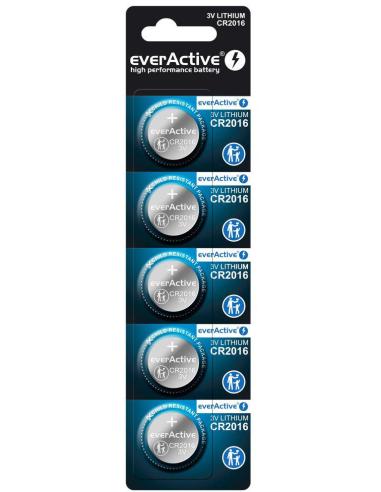 Bateria CR2016 everActive (blister 5 szt.)