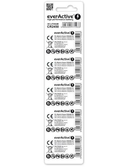 Bateria CR2450 everActive (blister 5 szt.)