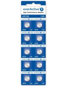 Bateria AG10 / G10 / LR54 / LR1130 everActive 1,5V (blister 10 szt.)