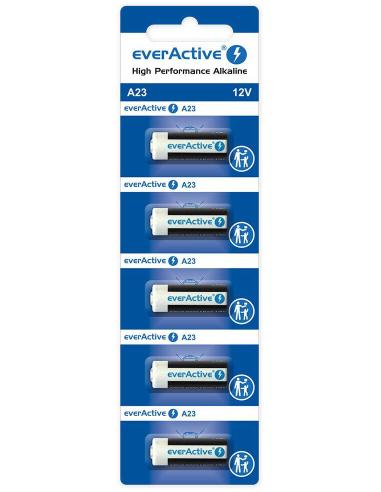 Bateria 23A / A23 / LRV08 everActive 12V (blister 5 szt.)