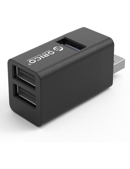Orico Hub USB 5Gbps mini 3xUSB-A aluminium