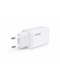 Ładowarka sieciowa Voltage GaN Charger 67W PD 3.0 QC 3.0 USB-A 2x USB-C biała 2