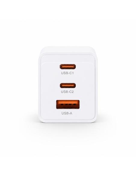 Ładowarka sieciowa Voltage GaN Charger 67W PD 3.0 QC 3.0 USB-A 2x USB-C biała