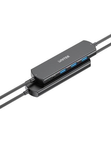 Unitek KVM Hub 10 Gbps – przełączanie między 2 hostami, 3×USB-A