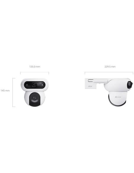 Kamera IP Ezviz HB90X Dual 4G Wi-Fi Kit 4MP+4MP z panelem solarnym 8W