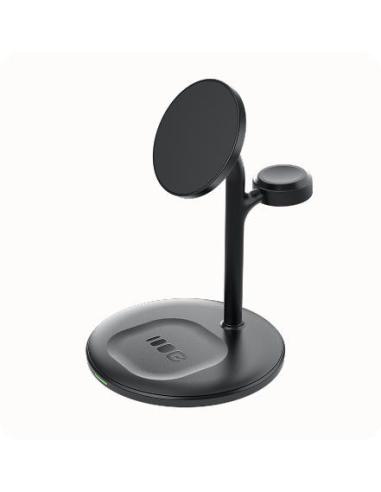 ŁADOWARKA INDUKCYJNA Greencell MagScape 3w1 15W MagSafe IPhone AirPods Apple Watch