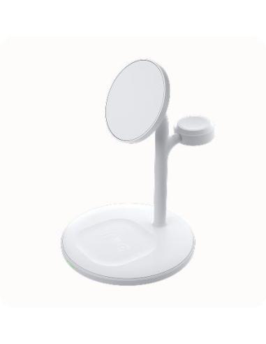 ŁADOWARKA INDUKCYJNA Greencell MagScape 3w1 15W MagSafe IPhone AirPods Apple Watch