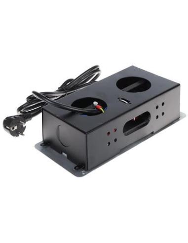 Listwa zasilająca meblowa 3 gniazda FPS-3S/CABLE