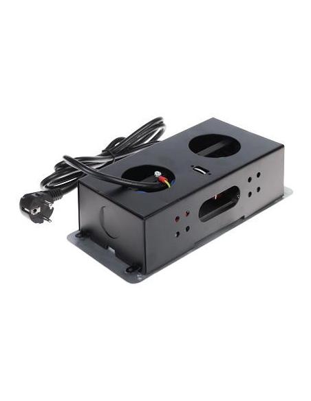 Listwa zasilająca meblowa 3 gniazda FPS-3S/CABLE