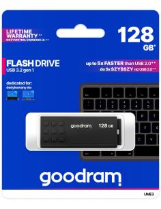 Pendrive Goodram UME3 128GB USB 3.0 Czarny