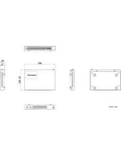 ROUTER POE AC HIKVISION DS-3WG105GP-SI(O-STD) 2