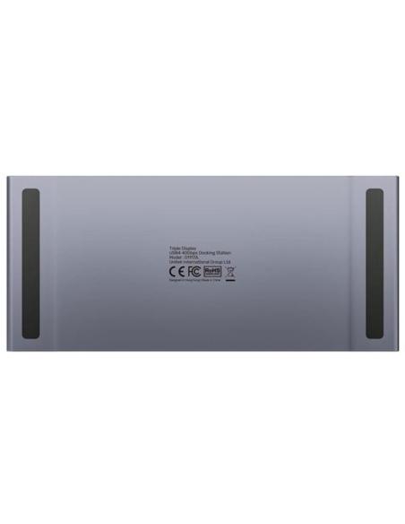 Unitek Potrójna stacja dokująca USB4 40Gb/s,zasilacz 120W