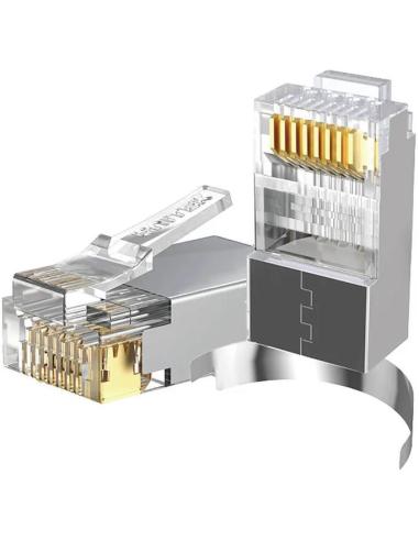 Unitek Wtyk modularny Pass-Through RJ45 Cat.7 50szt