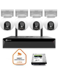 Zestaw do monitoringu Wi-Fi EZVIZ 4x HB8 2K+ (4MP) typ-C