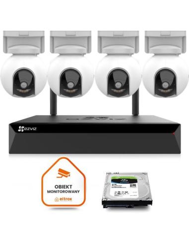 Zestaw do monitoringu Wi-Fi EZVIZ 4x HB8 2K+ (4MP) typ-C
