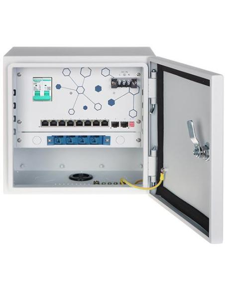 Punkt dystrybucji kamer 8 PoE + 2x SFP EXPERT-POE/OTD-8G2GSFP